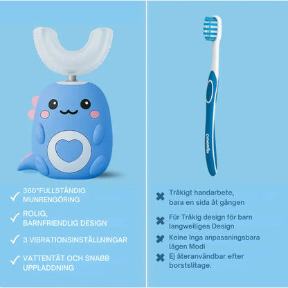 Kiko - barntandborste 360°